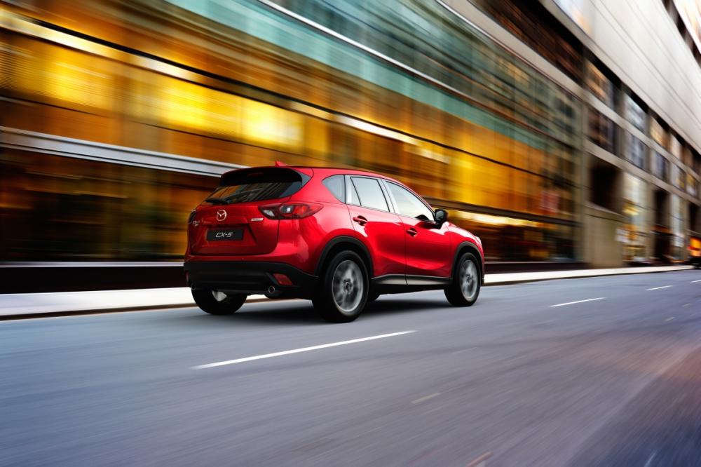 Trasera Mazda CX-5 2016