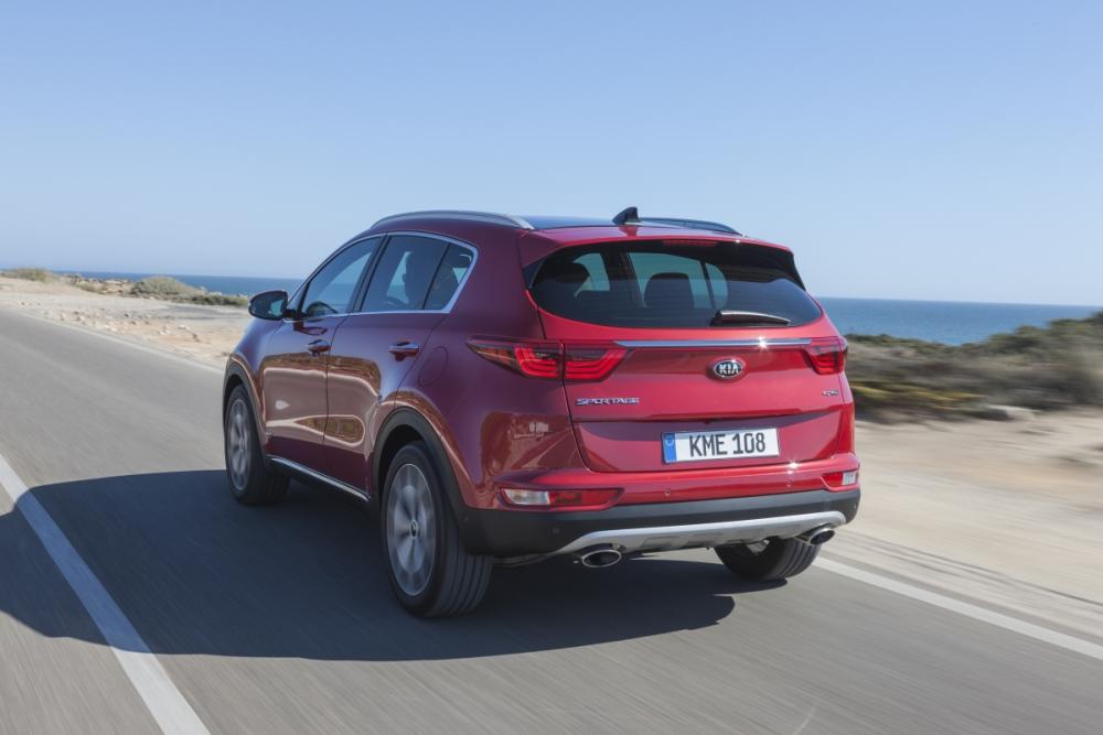 Trasera Kia Sportage 2016