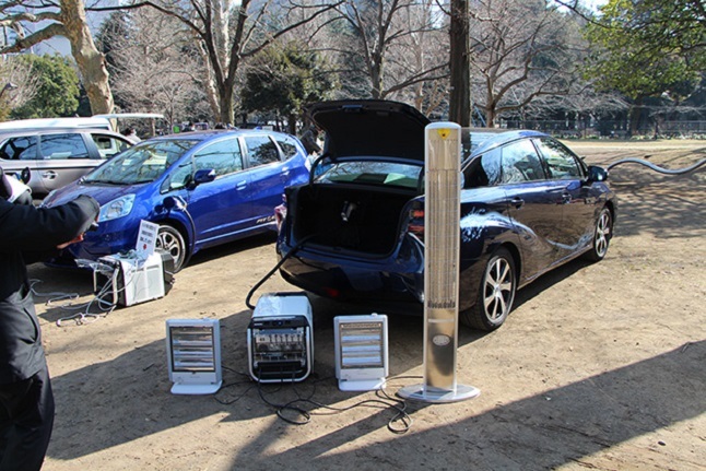 Toyota como generadores eléctricos
