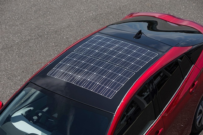 Sistema de carga solar Toyota