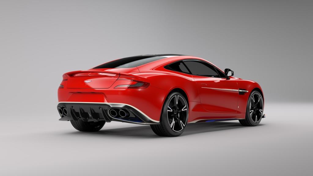 Trasera Aston Martin Vanquish S Red Arrows Edition