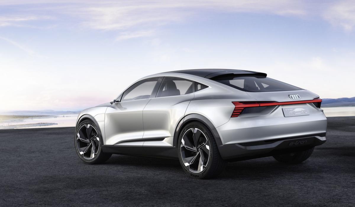 Trasera Audi e-tron Sportback Concept