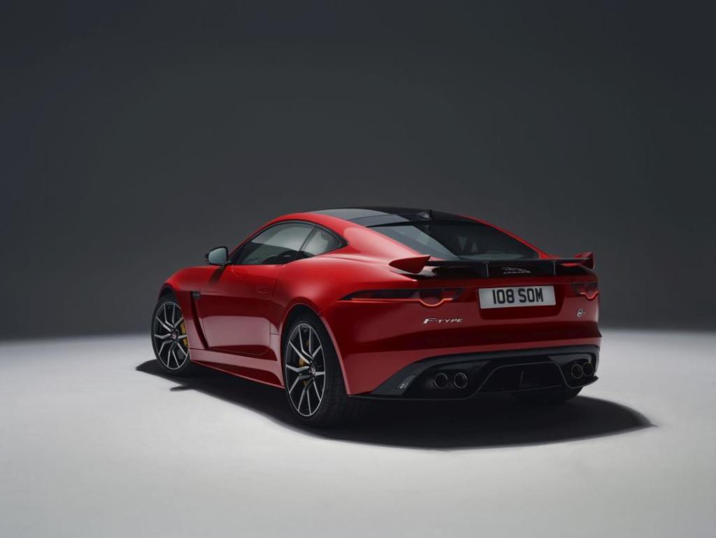 Trasera Jaguar F-Type 2017