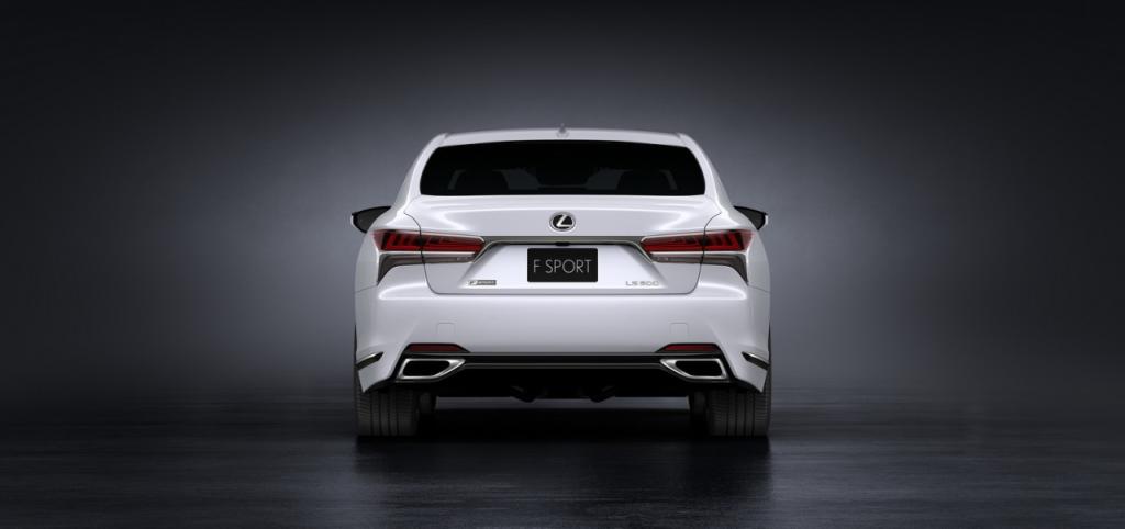 Trasera Lexus LS 500 F Sport 2017