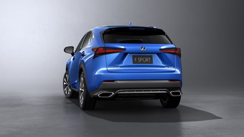 Trasera Lexus NX 2017