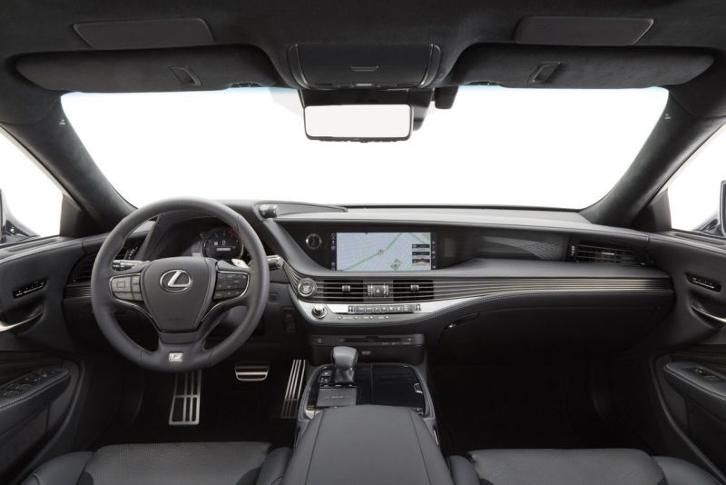 Interior Lexus LS 500 F Sport 2017