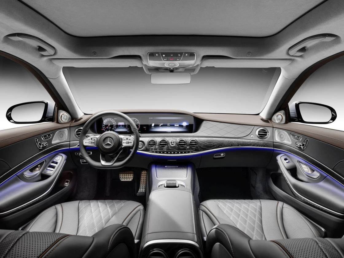 Interior Mercedes-Benz Clase S 2018