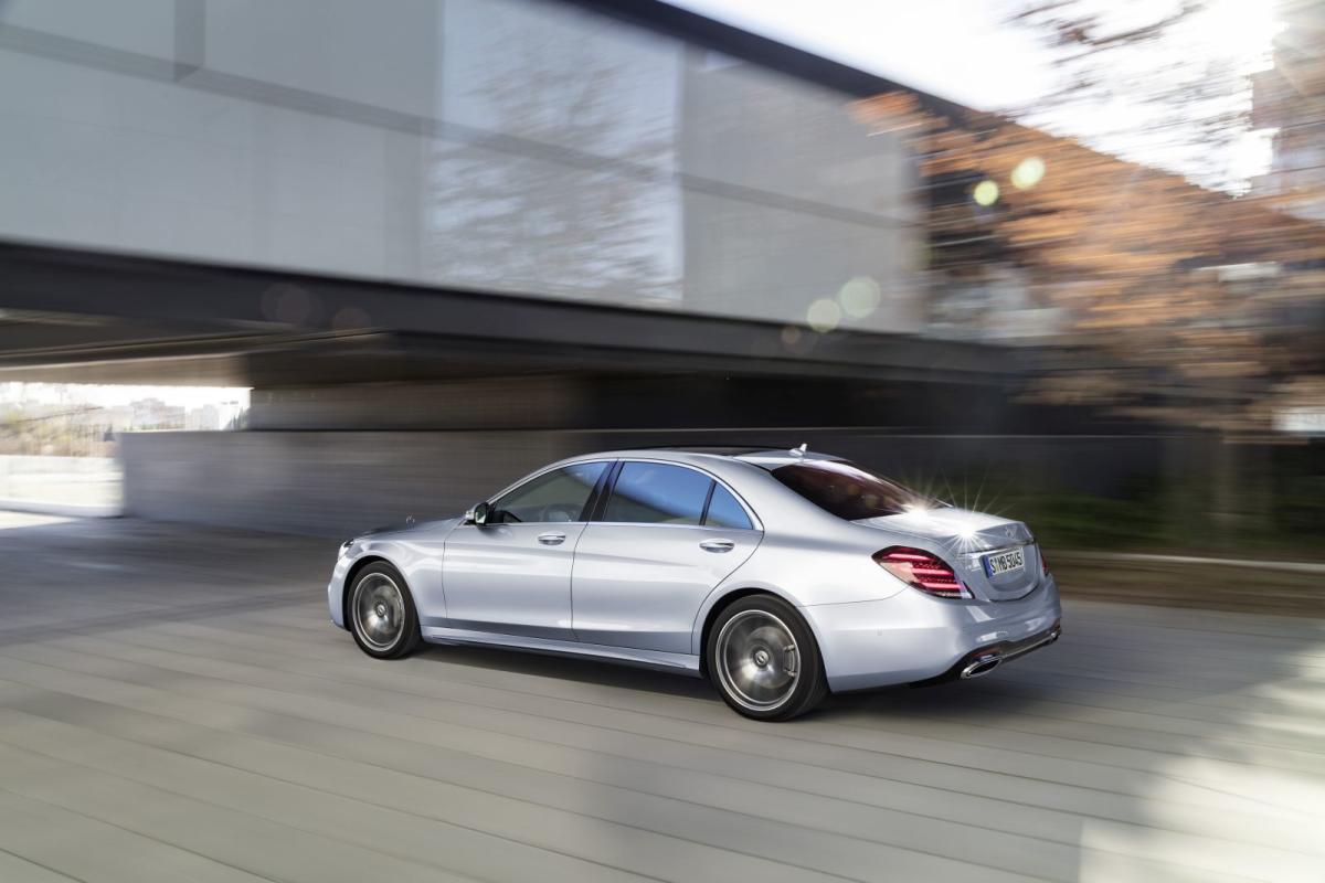 Trasera Mercedes-Benz Clase S 2018