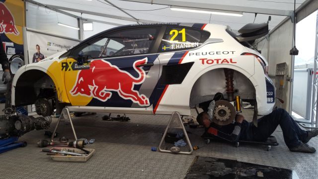 Coche RallyCross Timmy Hansen Peugeot 208