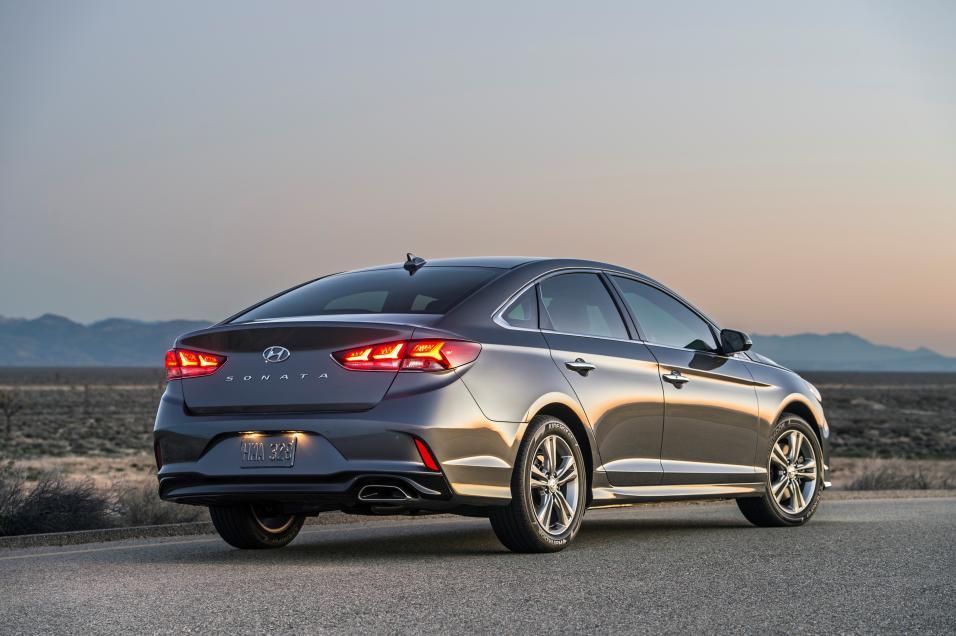 Trasera Hyundai Sonata 2018