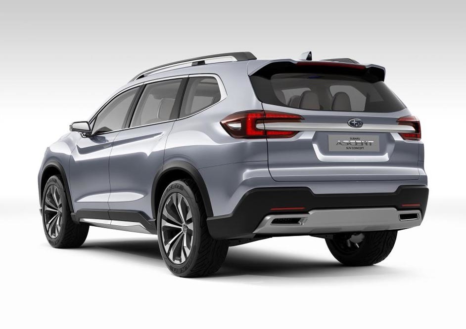 Trasera Subaru Ascent SUV Concept