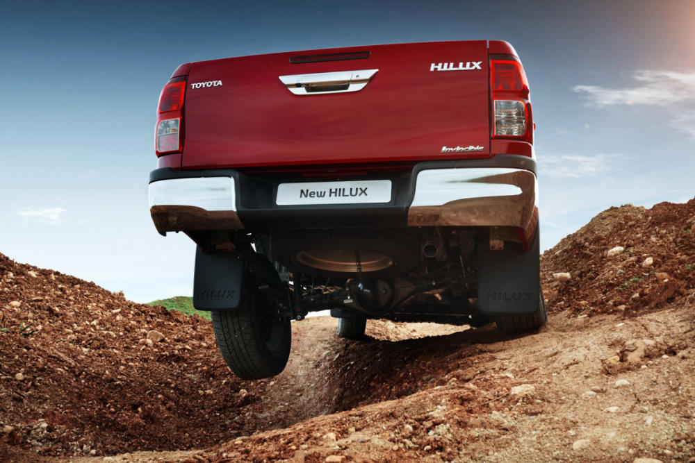 Trasera Toyota Hilux 2016