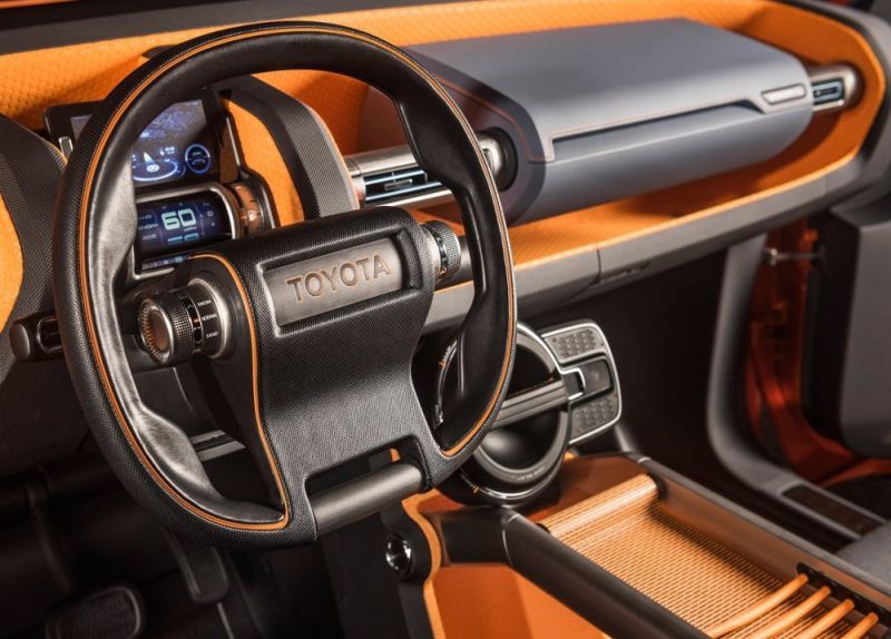 Interior Toyota FT-4X Concept