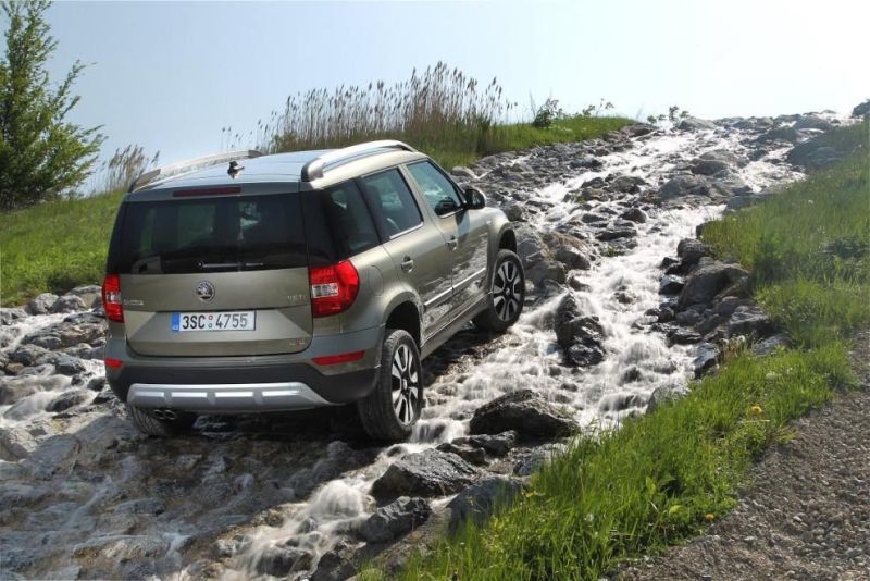 Trasera Skoda Yeti