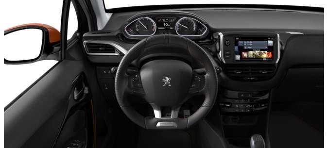 Interior Peugeot 208 Roland Garros