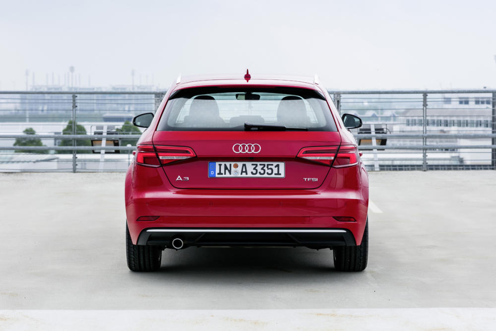 Trasera Audi A3 2017