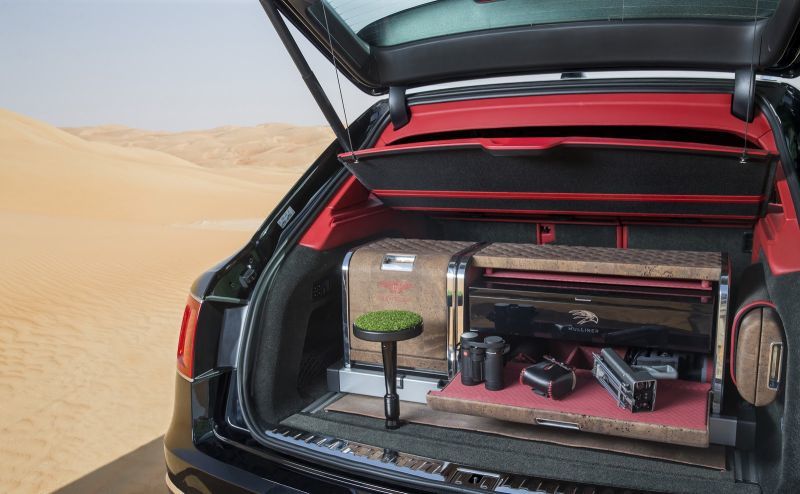 Maletero Bentley Bentayga Falconry