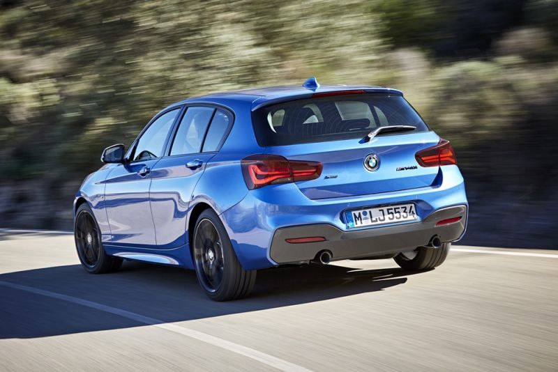 Trasera BMW Serie 1 2017