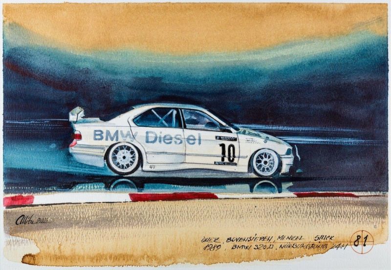 Pintura café BMW 3