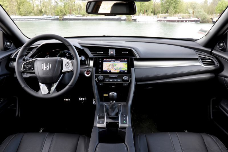 Interior Honda Civic Sedán 2017
