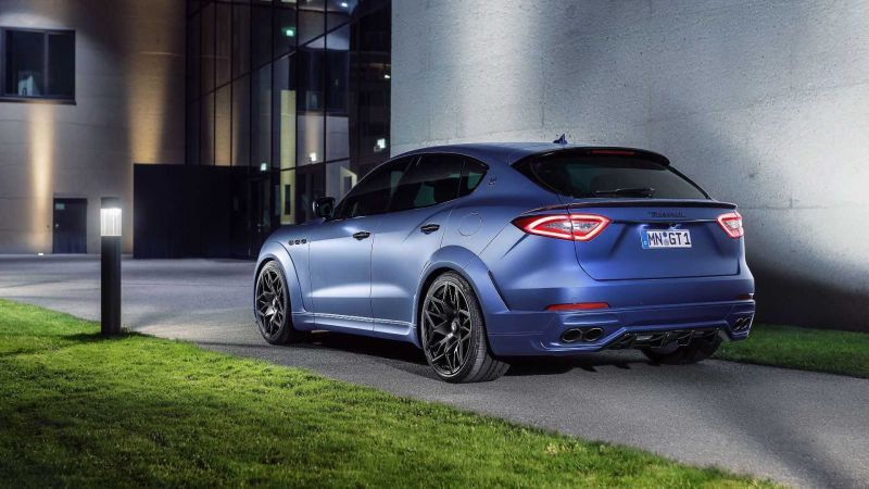 Trasera Maserati Levante preparado por Novitec