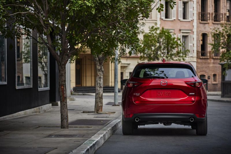 Trasera Mazda CX-5 2017