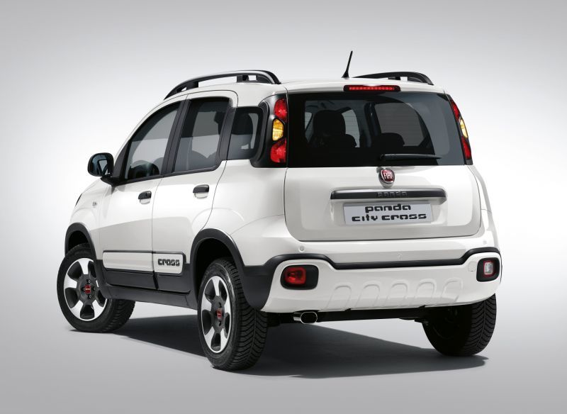 Trasera Fiat Panda City Cross