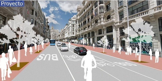 Proyecto nueva Gran Vía de Madrid