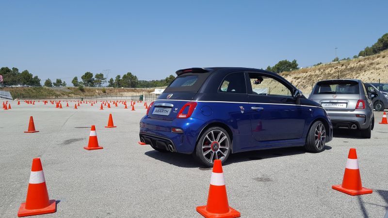 Circuito de habilidad Abarth Day Castellolí 2017