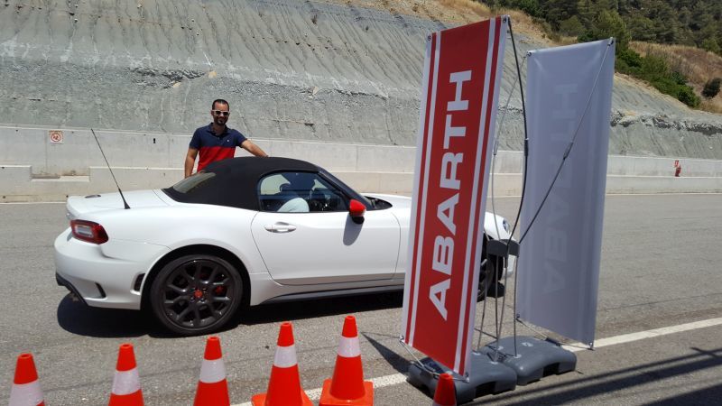 Conducción 124 Spider Abarth Day Castellolí 2017