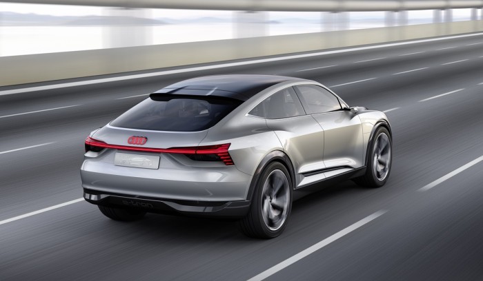 Trasera Audi e-Tron Sportback