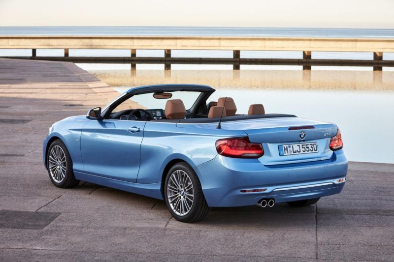 Trasera BMW Serie 2 Cabrio 2017