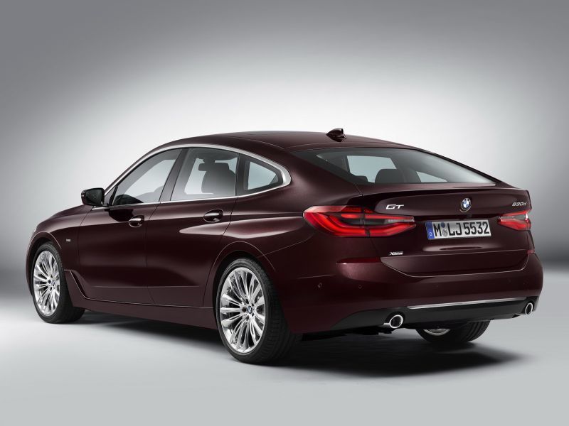 Trasera BMW Serie 6 GT