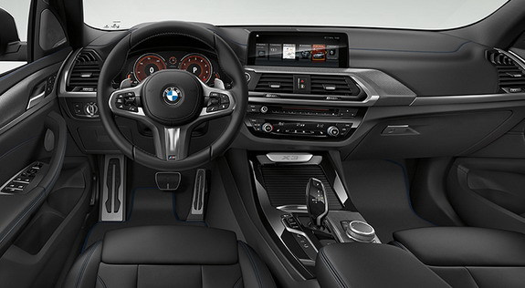 Interior BMW X3 2018