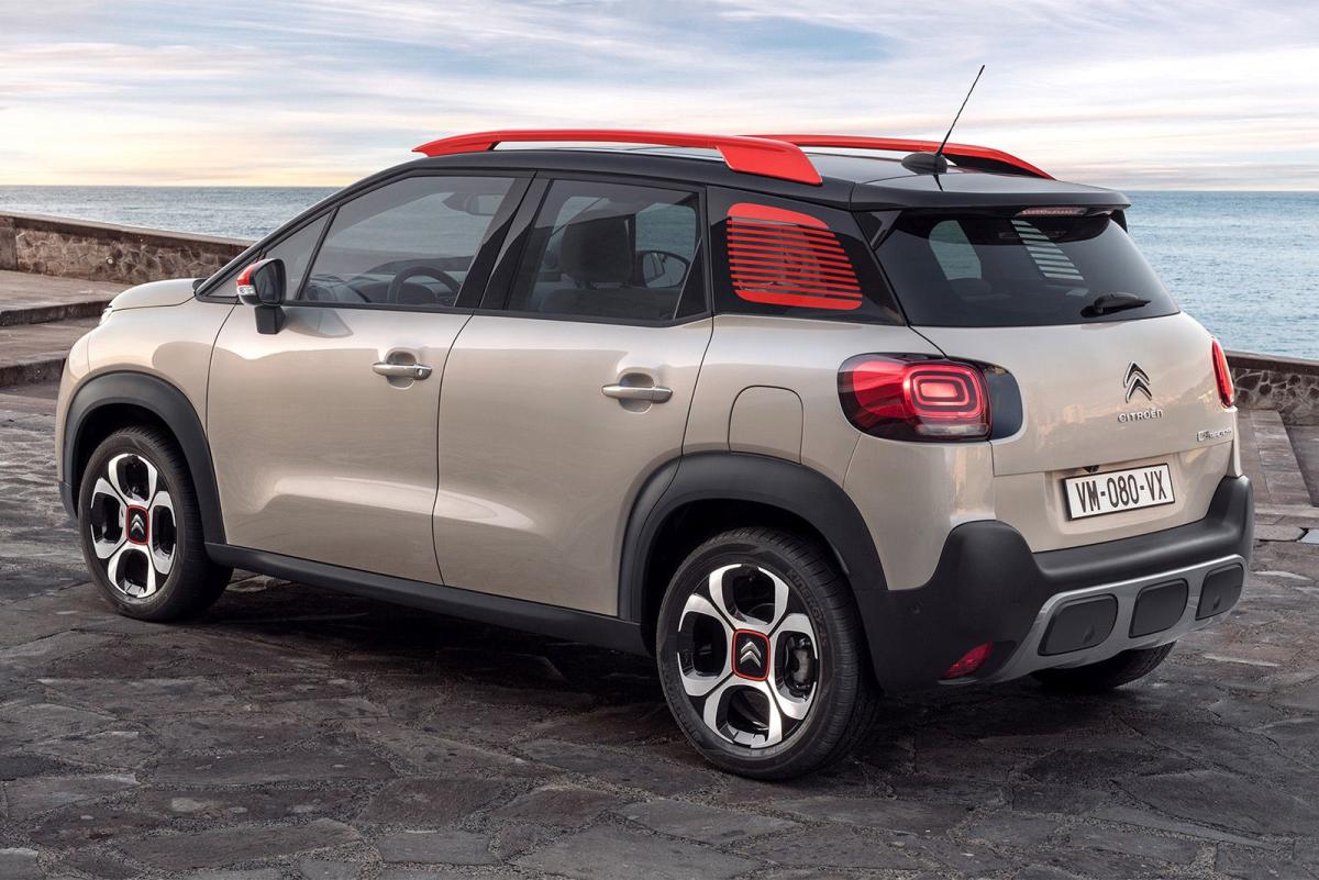 Trasera Citroën C3 Aircross 2017
