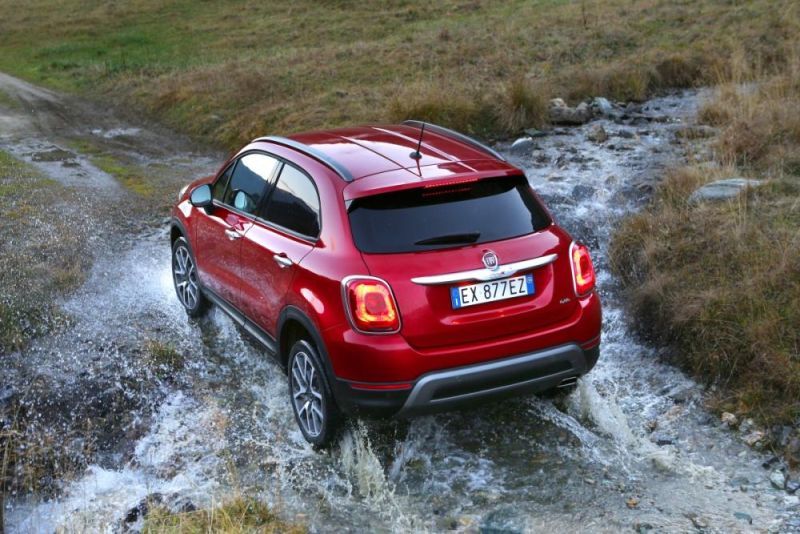 Trasera Fiat 500X 2017