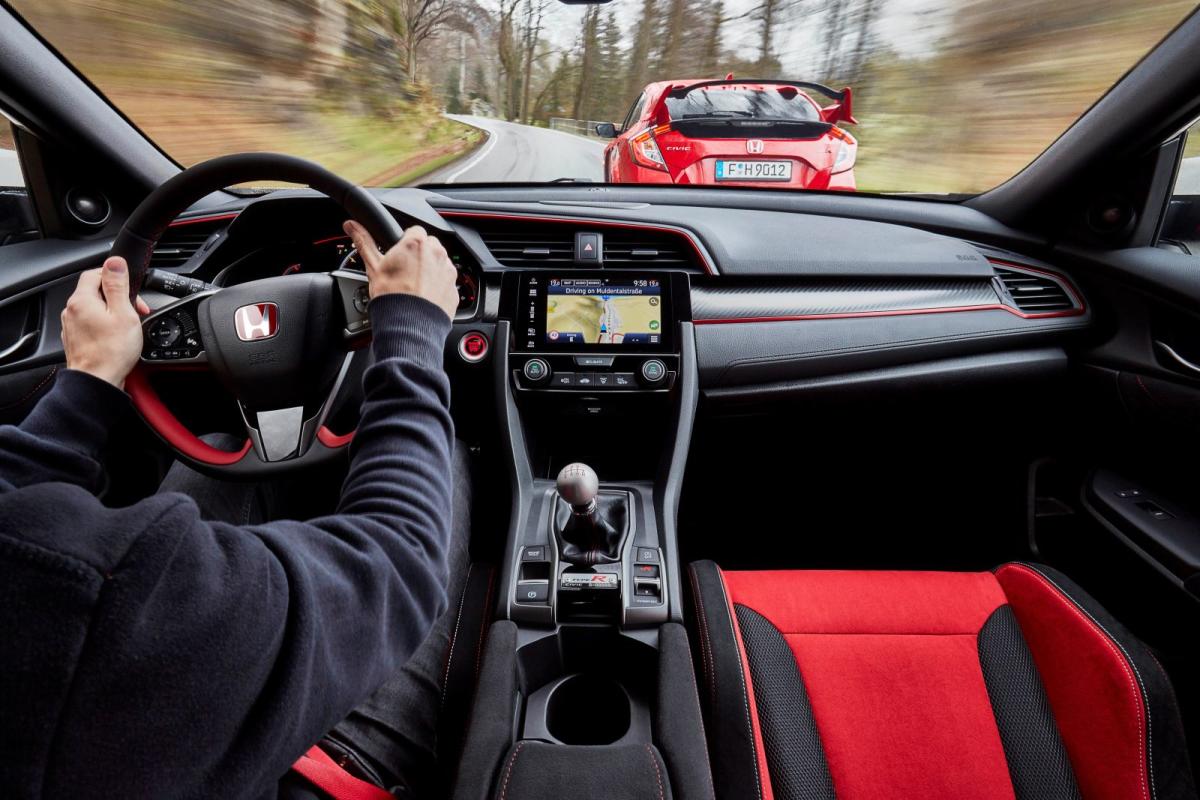 Honda Civic Type R 2017 salpicadero