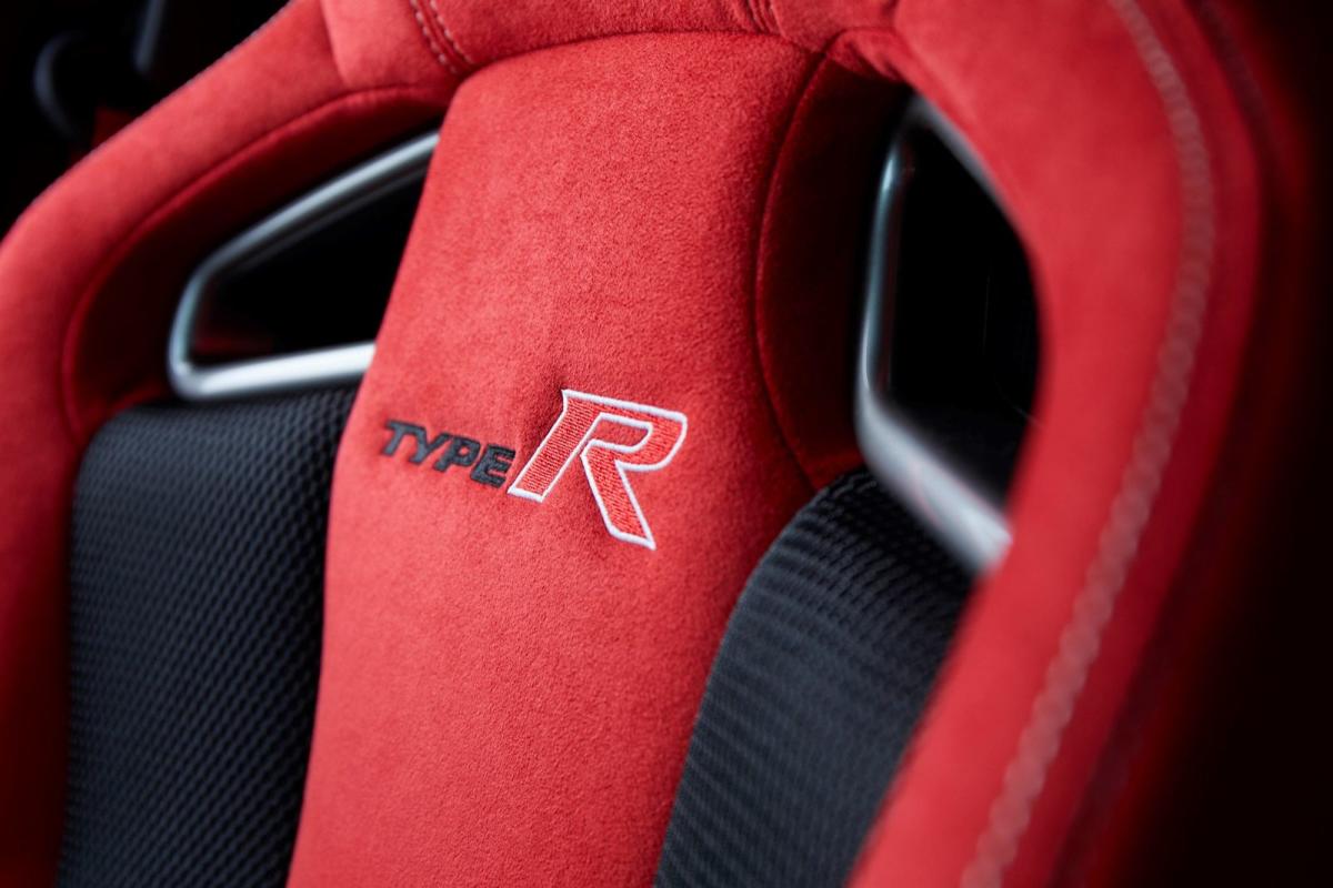 Honda Civic Type R 2017 asiento