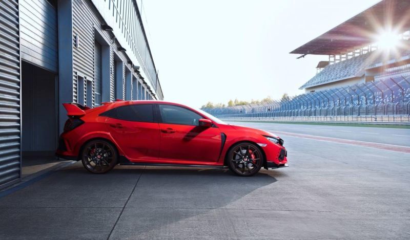 Perfil Honda Civic Type R 2017