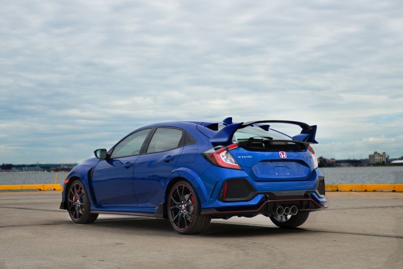 Trasera Honda Civic Type R 2017