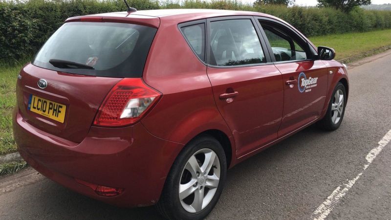 Trasera Kia Cee'd Top Gear