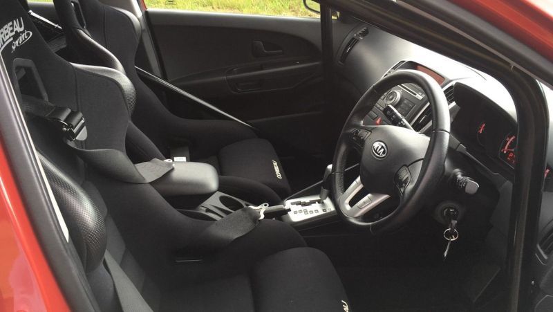 Interior Kia Cee'd Top Gear