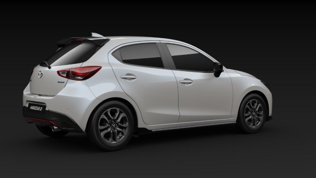 Trasera Mazda 2 Sport Red Edition