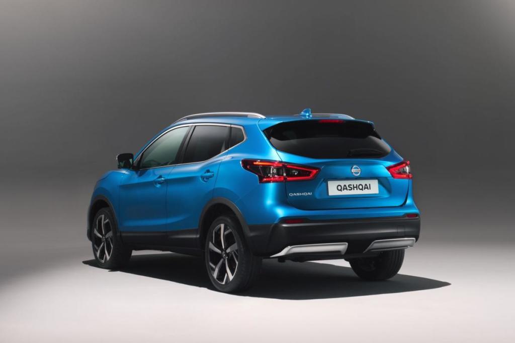 Trasera Nissan Qashqai 2017