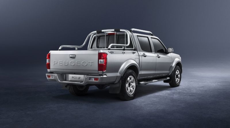 Trasera Peugeot Pick Up 2017