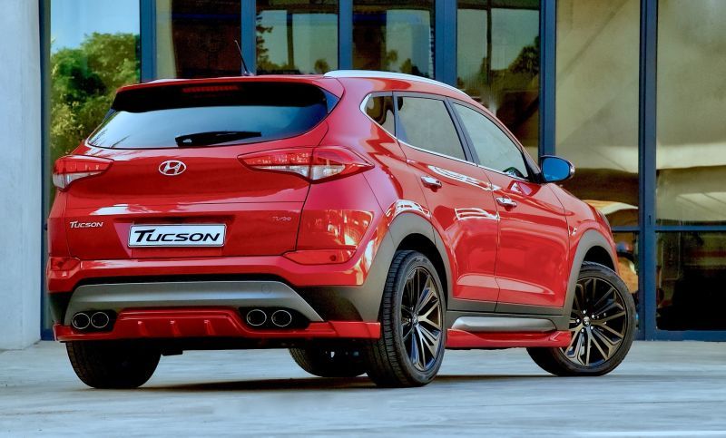 Trasera Hyundai Tucson Sport