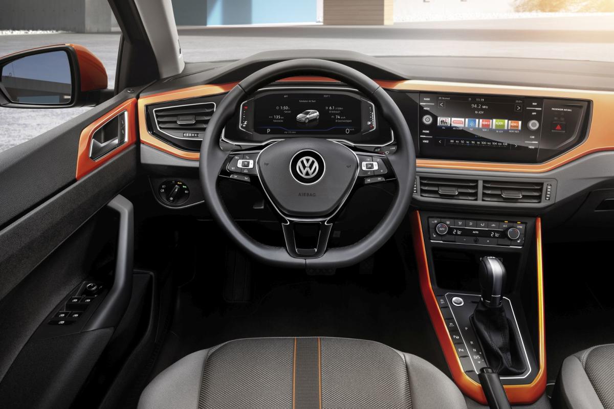 Interior Volkswagen Polo 2017