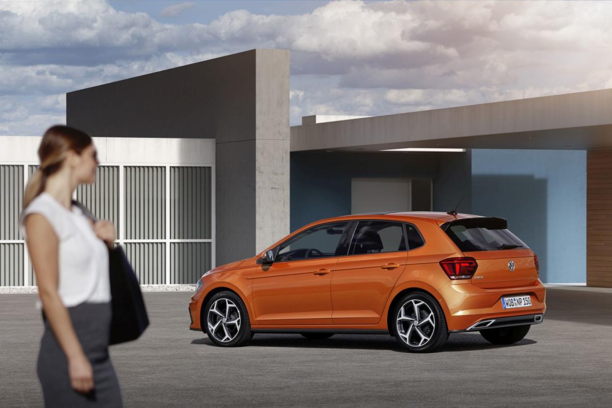 Trasera Volkswagen Polo 2017