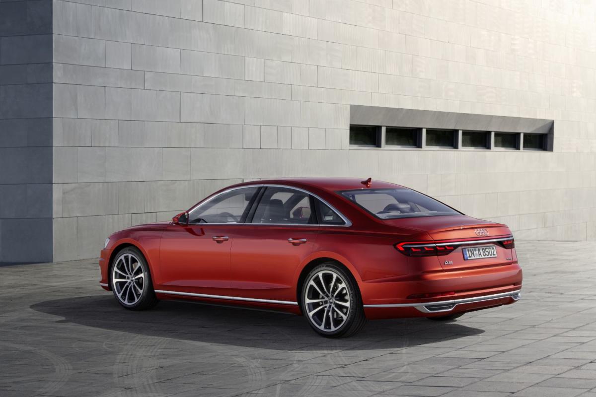 Trasera Audi A8 2017