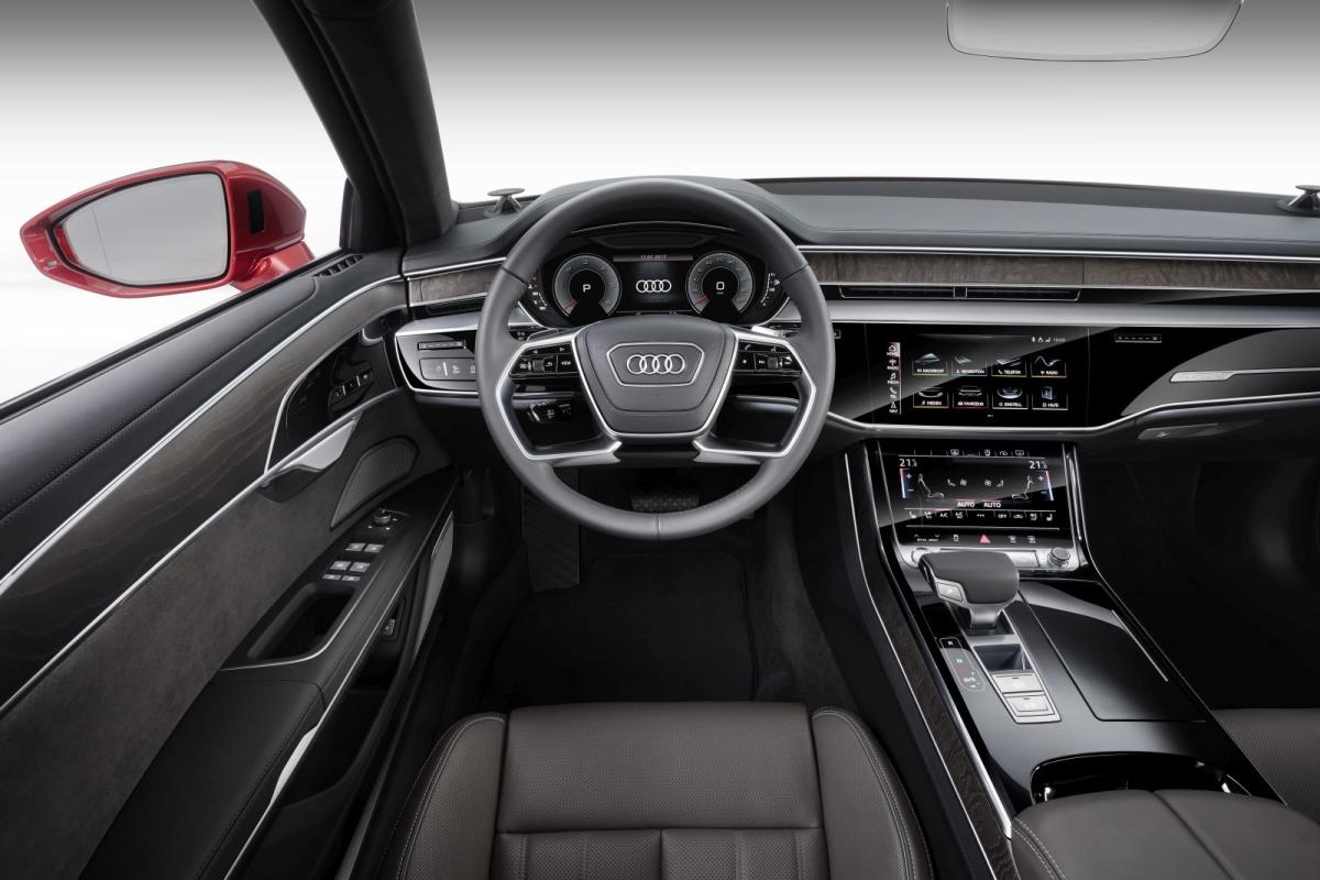 Interior Audi A8 2017